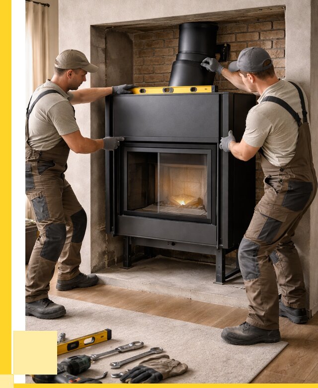 Установка каминных топок в Шумерле под ключ от 19553 р. | ЭриданШмр