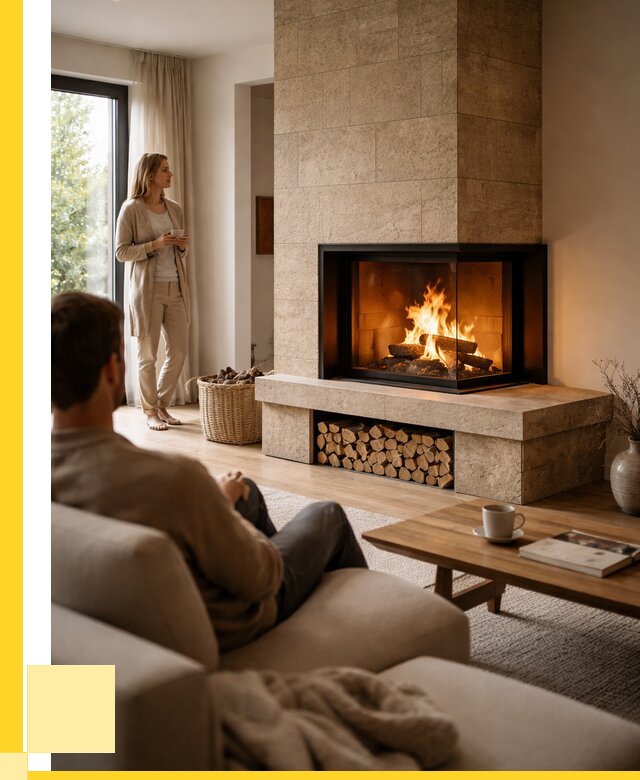 Угловые камины из кирпича установка в Шумерле от 162945 р. ЭриданШмр