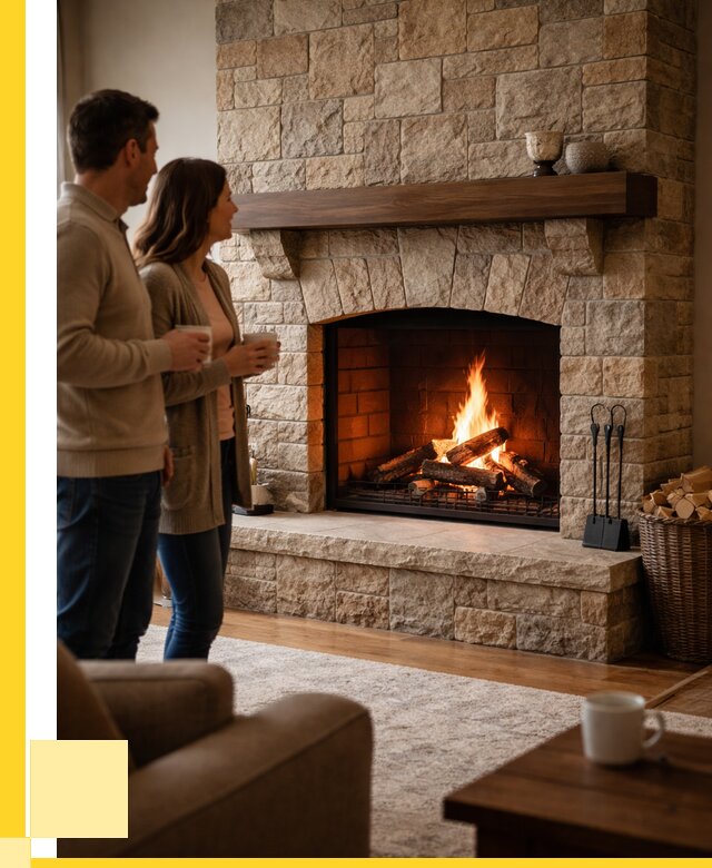 Каменные камины на заказ в Шумерле от 195534 р. | ЭриданШмр