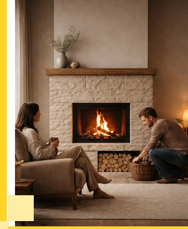 Камины для дома в Шумерле под ключ от 162945 р. | ЭриданШмр