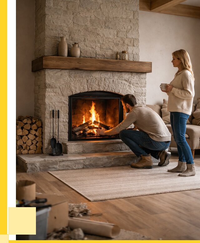 Камины для загородного дома в Шумерле от 380205 р., ЭриданШмр