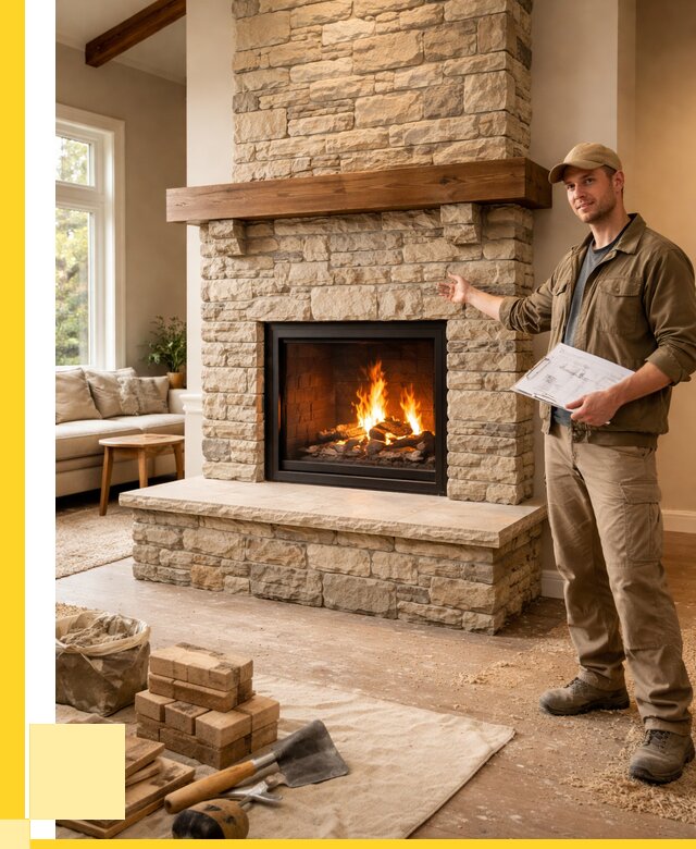 Камины под ключ в Шумерле от 195534 р. | ЭриданШмр — установка