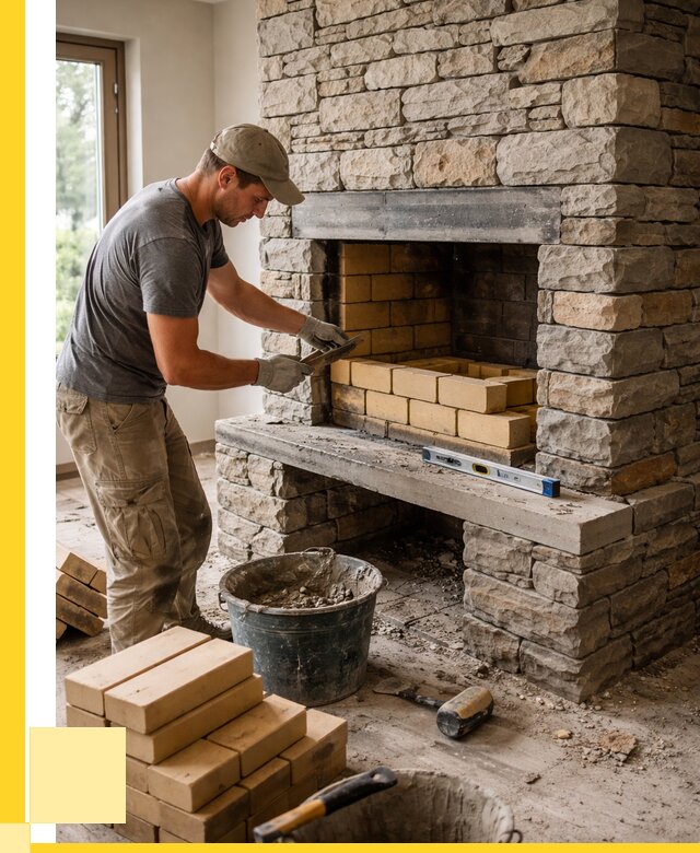 Кладка каминов и камина в Шумерле от 27158 р. ЭриданШмр