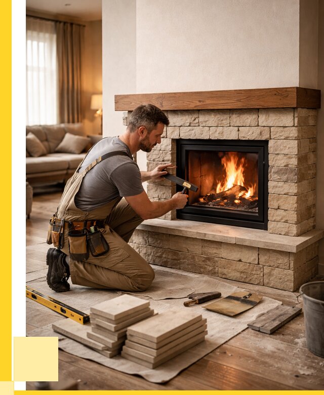 Строительство каминов в Шумерле от 162945 р., ЭриданШмр - под ключ