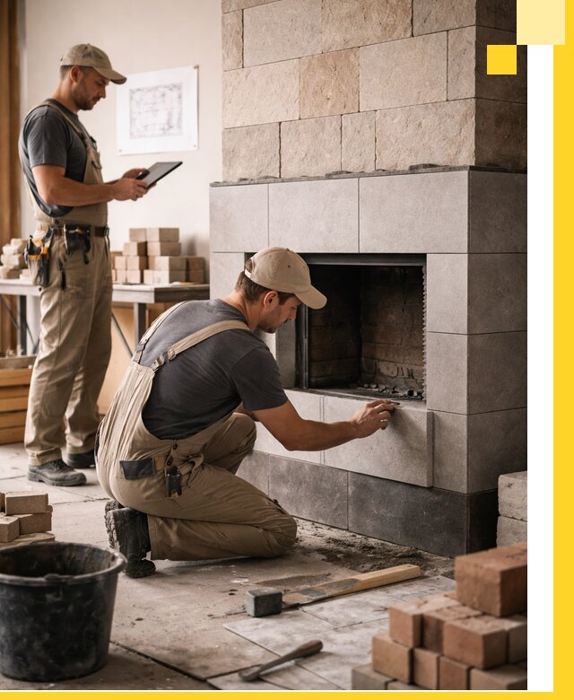 Индивидуальные проекты каминов и каминных систем в Шумерле