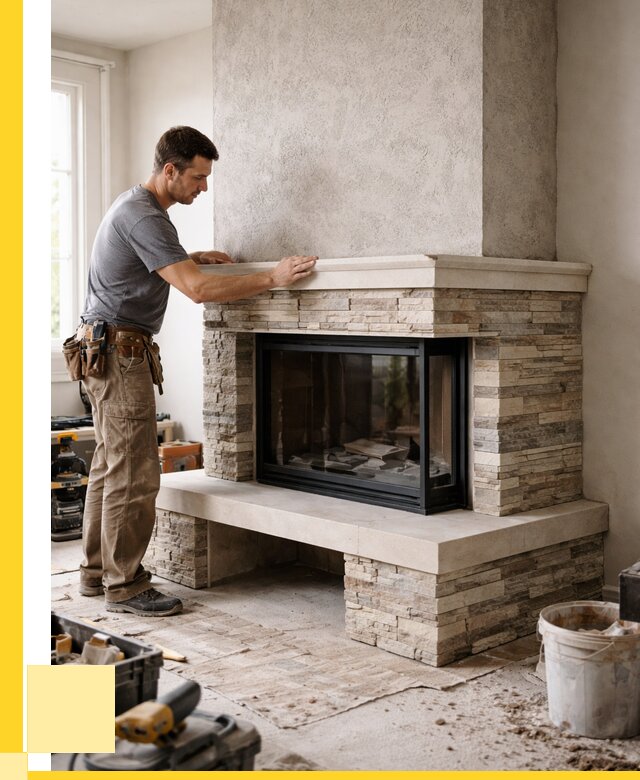 Изготовление каминов под ключ в Шумерле от 162945 р. | ЭриданШмр