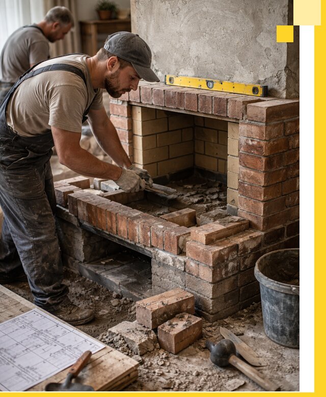 Изготовление и установка каминопечей под ключ в Шумерле