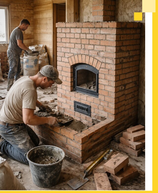 Профессиональное строительство печей в Шумерле под ключ