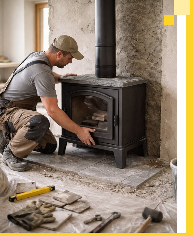 Профессиональный монтаж печей и каминов в Шумерле под ключ