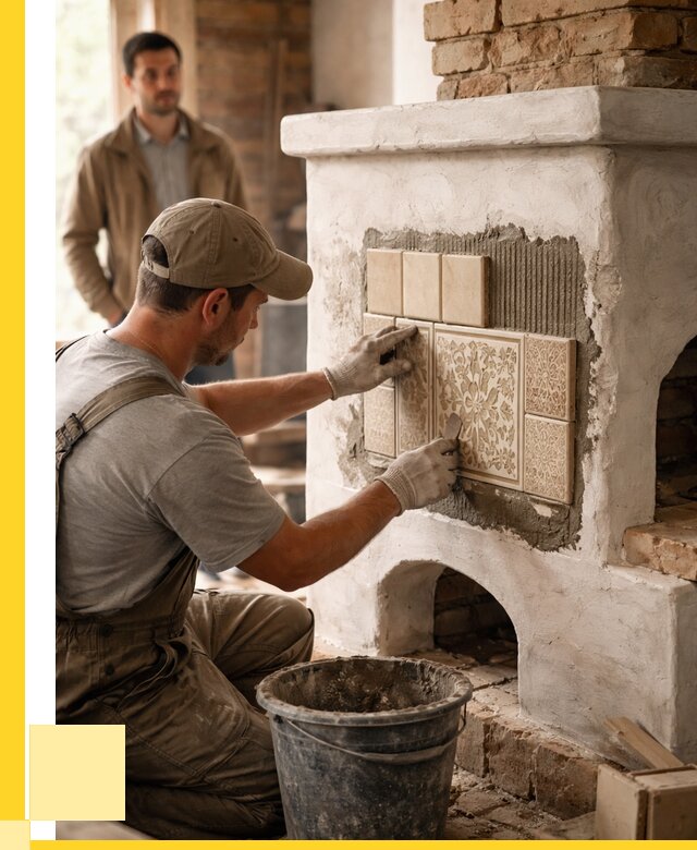 Отделка печей и банных печей в Шумерле от 38021 р. | ЭриданШмр