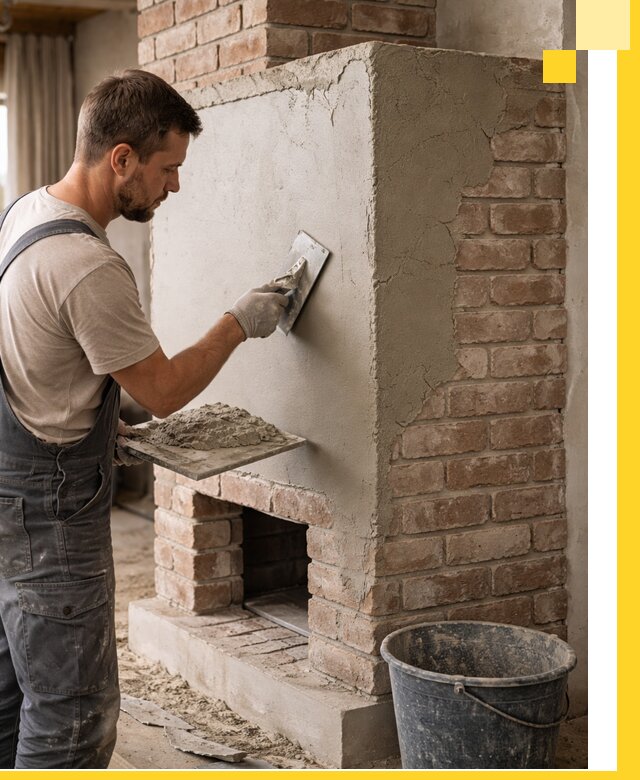 Отделка печей и облицовка каминов в Шумерле под ключ