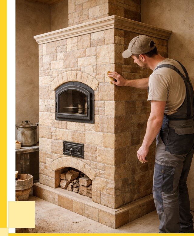 Облицовка печей в Шумерле от 4888 р. под ключ | ЭриданШмр