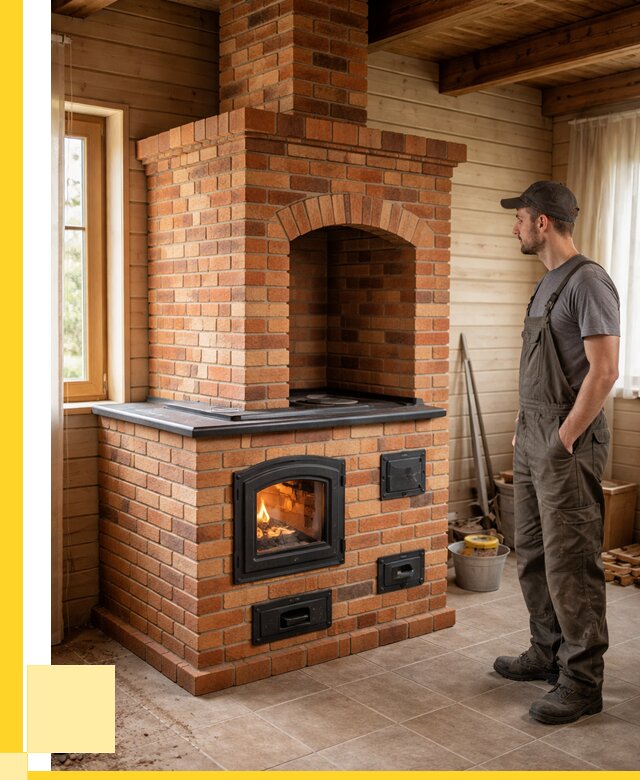 Кирпичные печи в Шумерле: купить от 162945 р. | ЭриданШмр