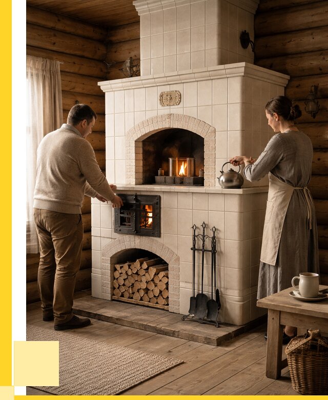 Русские печи в Шумерле: установка от 162945 р. ЭриданШмр