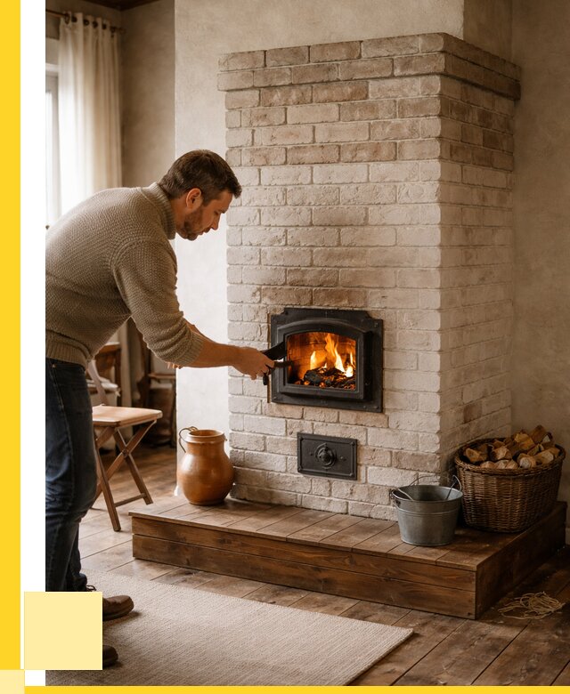 Печь голландка из кирпича в Шумерле от 92336 р. | ЭриданШмр