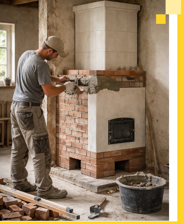 Изготовление и установка печей-голландок под ключ в Шумерле