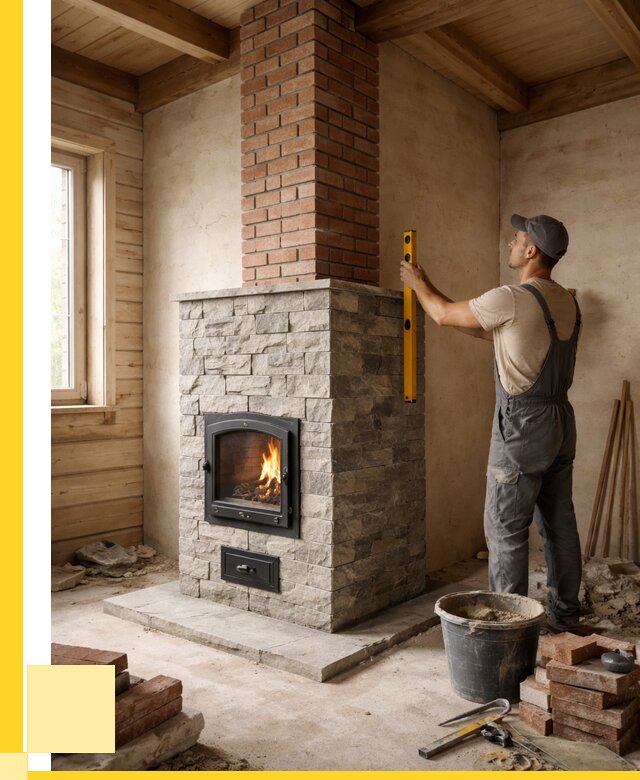 Печи и дымоходы под ключ в Шумерле от 48884 р., ЭриданШмр