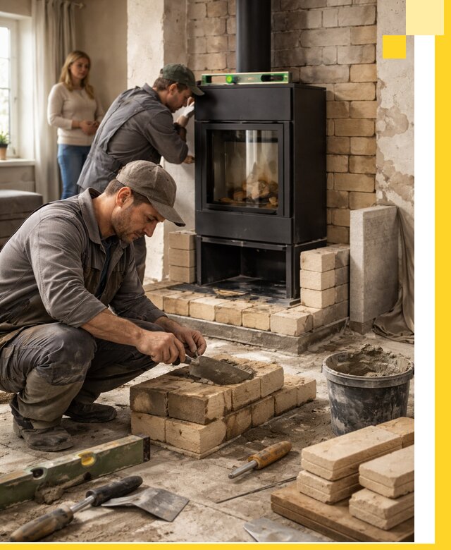 Печи и камины под ключ: проект, установка в Шумерле