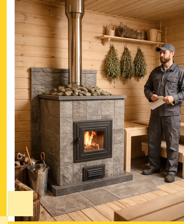 Печи для бани под ключ в Шумерле от 130356 р. | ЭриданШмр