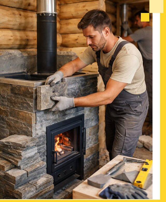 Печи для бани под ключ в Шумерле: изготовление и монтаж