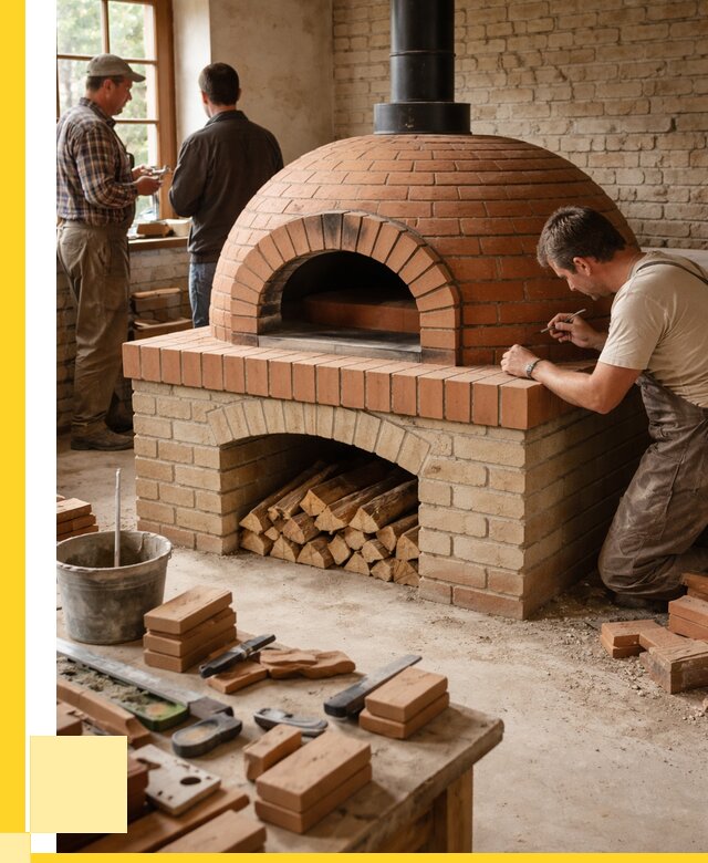 Помпейская печь дровяная для пиццы в Шумерле | ЭриданШмр от 217260 р.