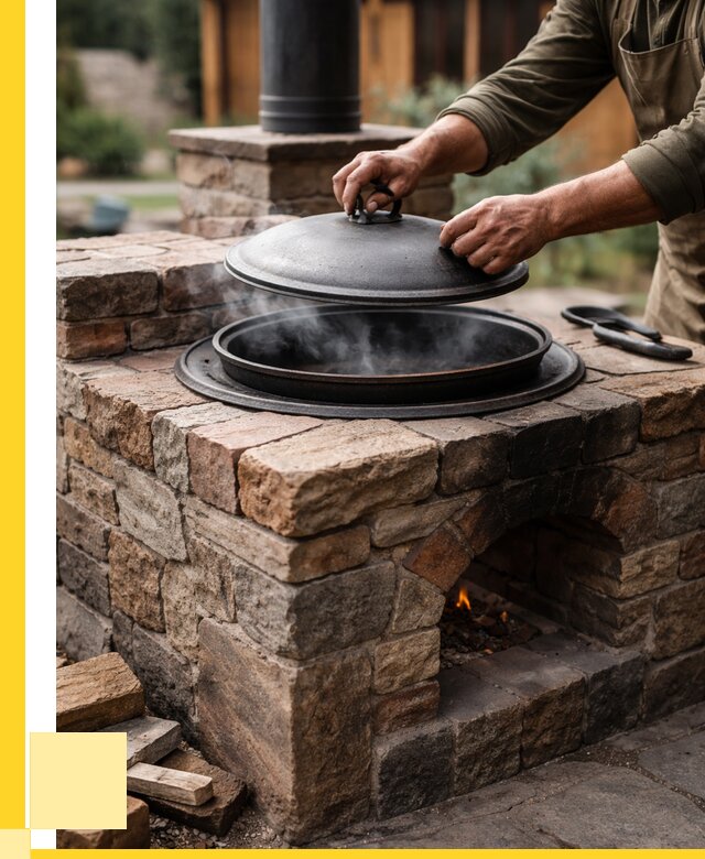 Печи для казана в Шумерле по цене от 19553 р. | ЭриданШмр