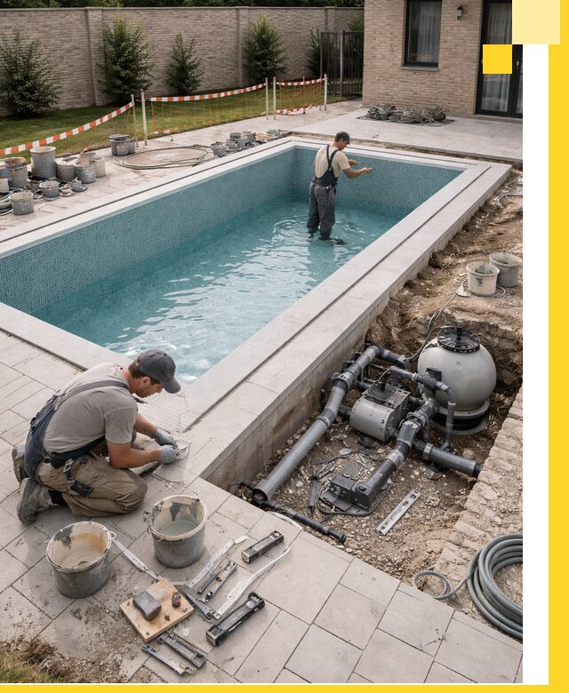 Строительство бассейнов под ключ в Шумерле: проекты и монтаж