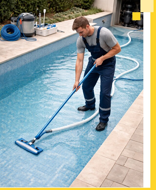 Профессиональная чистка бассейнов и фильтров в Шумерле под ключ