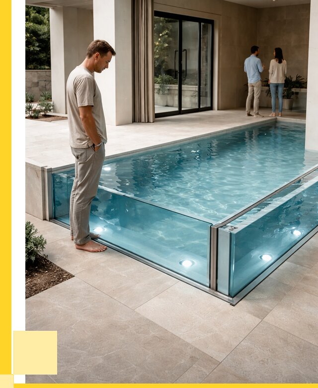 Стеклянные бассейны в Шумерле от 1303560 р. | ЭриданШмр — мозаика