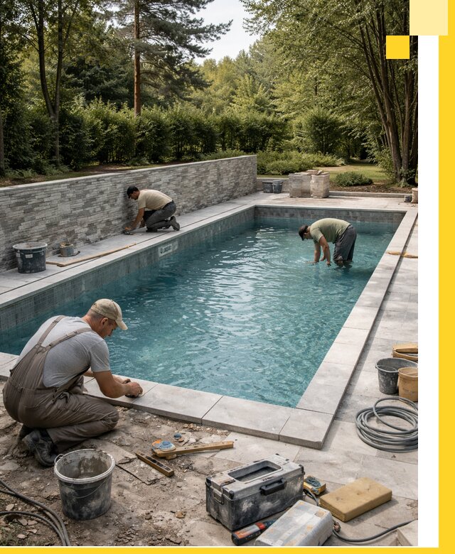 Проектирование и строительство частных бассейнов в Шумерле