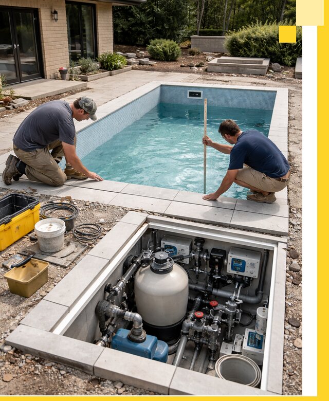 Строительство качественных домашних бассейнов под ключ в Шумерле