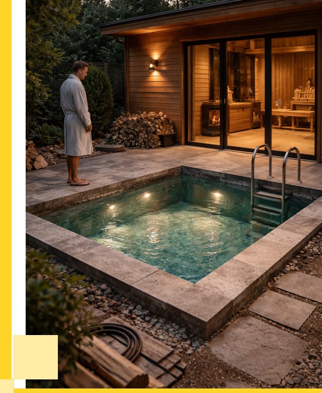 Бани с бассейном под ключ в Шумерле от 103199 р. | ЭриданШмр