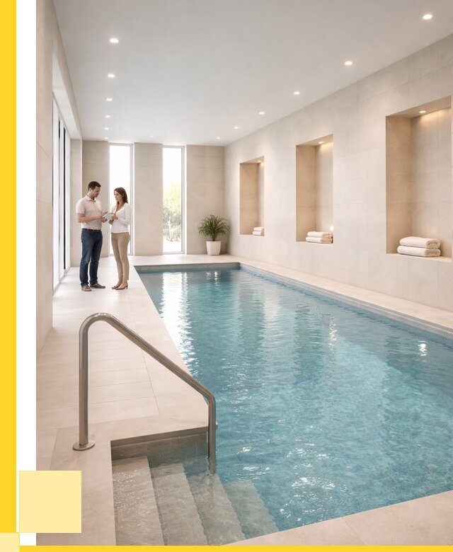 Бассейны в помещении под ключ в Шумерле от 1629450 р. | ЭриданШмр