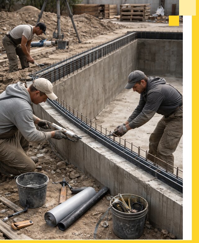 Качественный монтаж чаши бассейна в Шумерле под ключ с гарантией