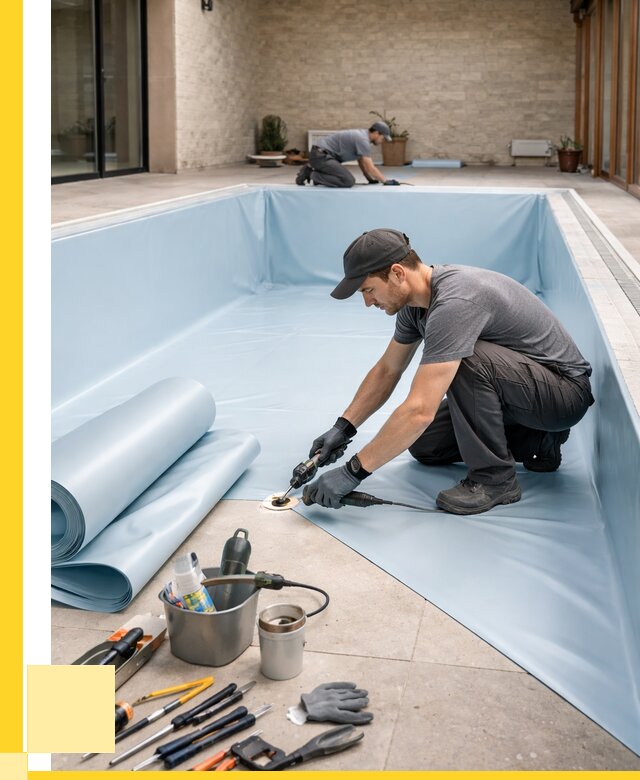 Пленка ПВХ для бассейнов в Шумерле от 2716 р. | ЭриданШмр