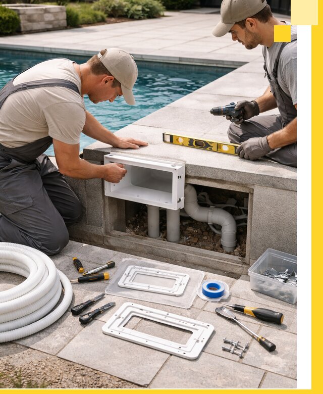 Поставка и установка скиммеров для бассейнов в Шумерле