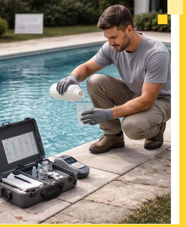 Профессиональная дезинфекция воды в бассейне в Шумерле