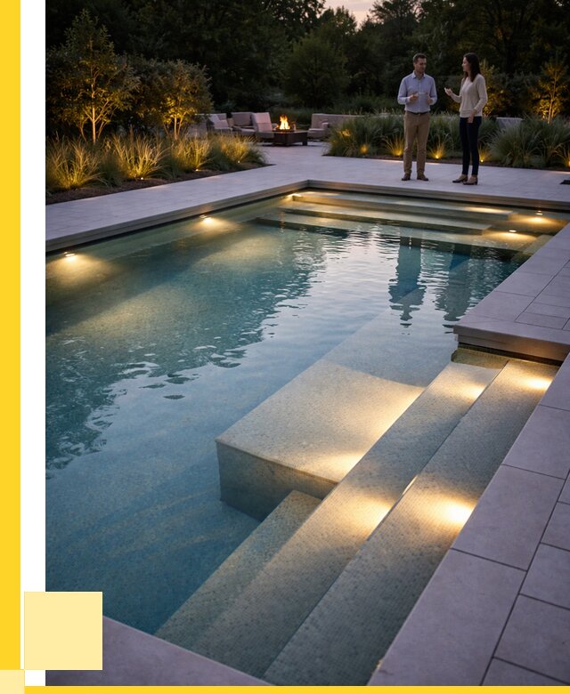 Освещение бассейнов в Шумерле под ключ от 27158 р. | ЭриданШмр