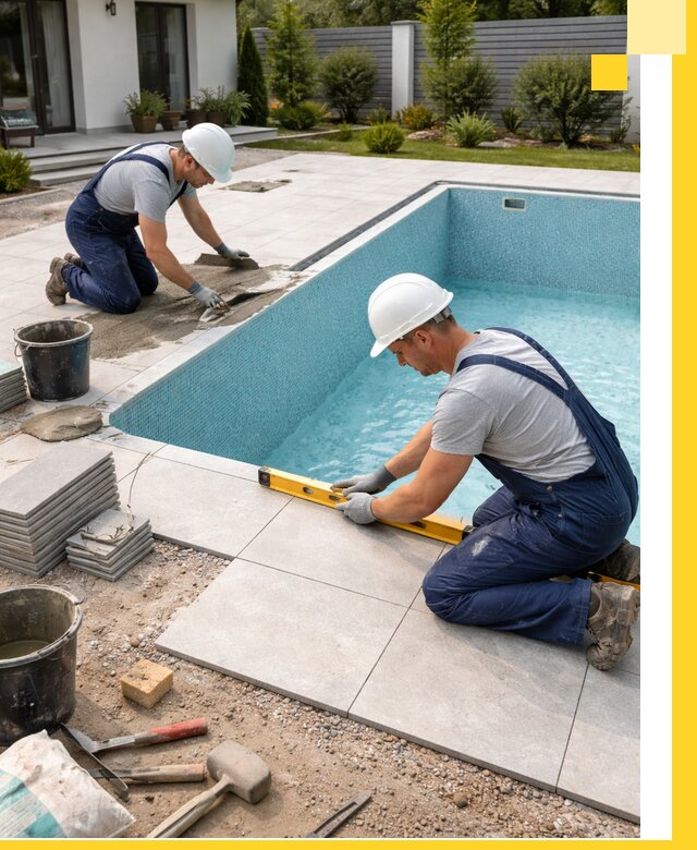 Строительство и монтаж плавательных бассейнов под ключ в Шумерле