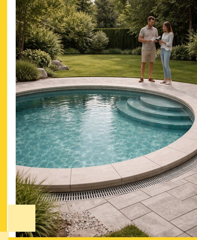 Круглые каркасные бассейны купить в Шумерле от 271575 р. | ЭриданШмр