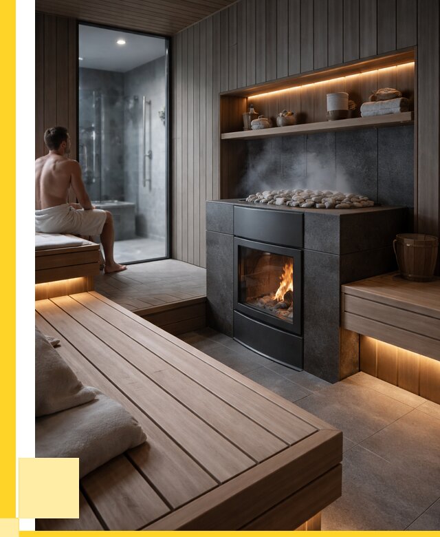 Проект сауны в частном доме в Шумерле от 38021 р. | ЭриданШмр