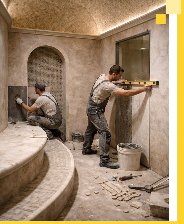 Проектирование и строительство саун с хамамом под ключ в Шумерле