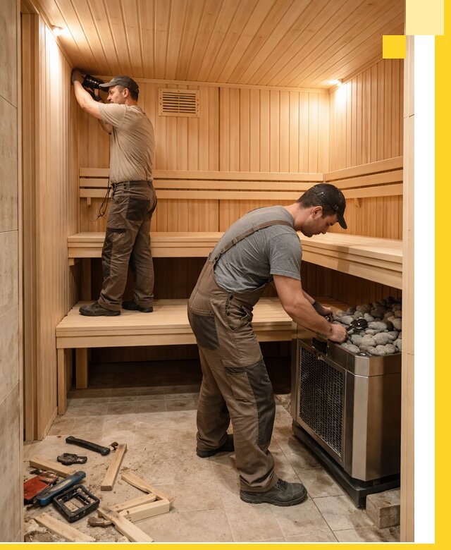 Купить сауну под ключ в Шумерле с монтажом и гарантией