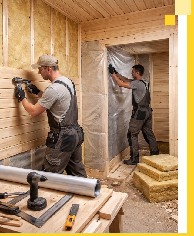 Бани под ключ в Шумерле с проектом и полным монтажом