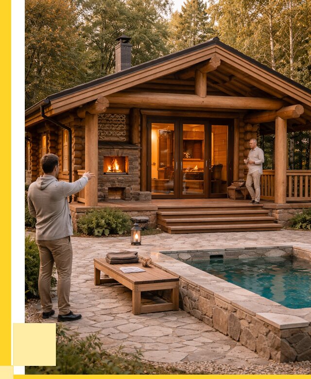 Проекты бань и хамам в Шумерле от 27158 р. | ЭриданШмр