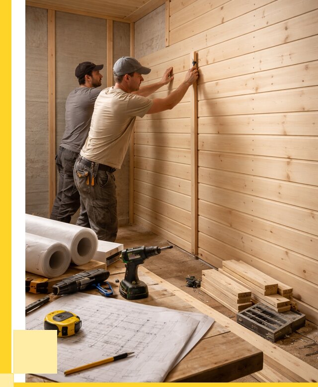 Обшивка бани вагонкой в Шумерле от 1304 р., ЭриданШмр