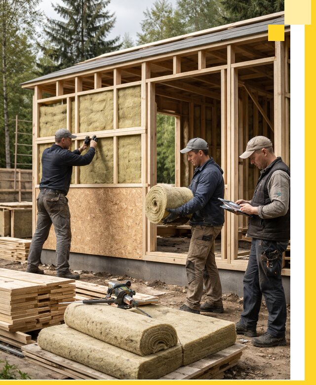 Проектирование и строительство каркасных бань в Шумерле под ключ