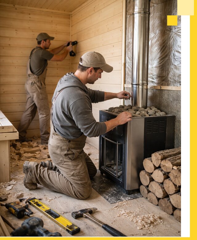 Строительство деревянных бань под ключ в Шумерле проекты и монтаж