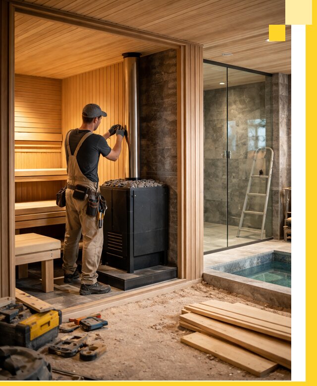 Полное строительство банных комплексов под ключ в Шумерле