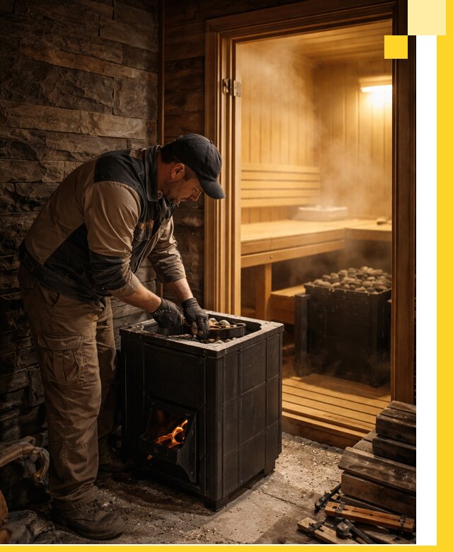 Строительство бани с сауной под ключ в Шумерле от проекта до сдачи